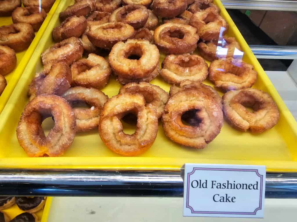 Tray of Old Fashioned Donuts at Lickin Good Donuts
