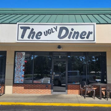 Exterior of The Ugly Diner in Gulf Shores, Alabama