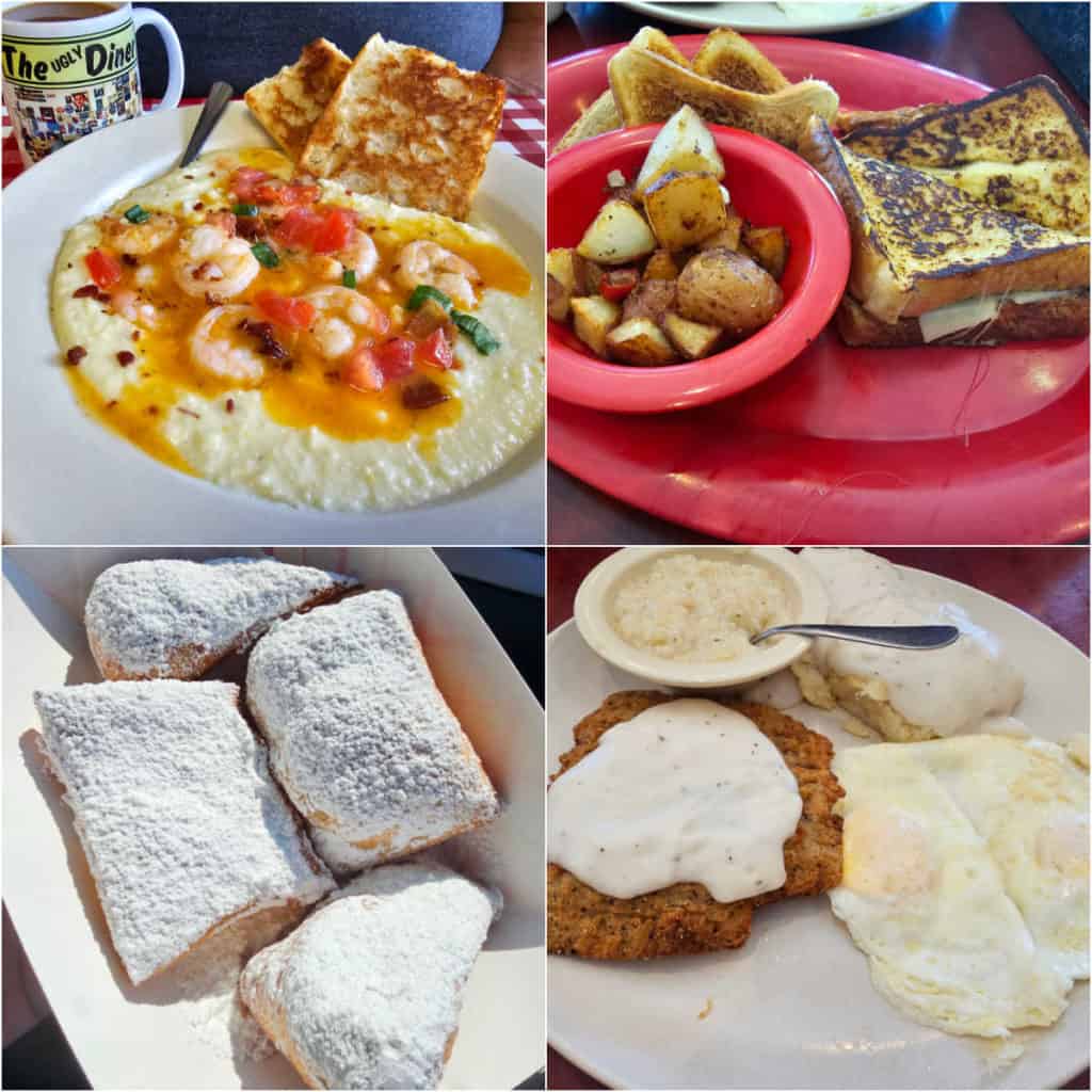 Best Breakfast in Gulf Shores, Alabama collage of food