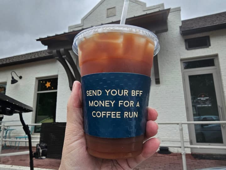 Send your BFF Money drink wrap