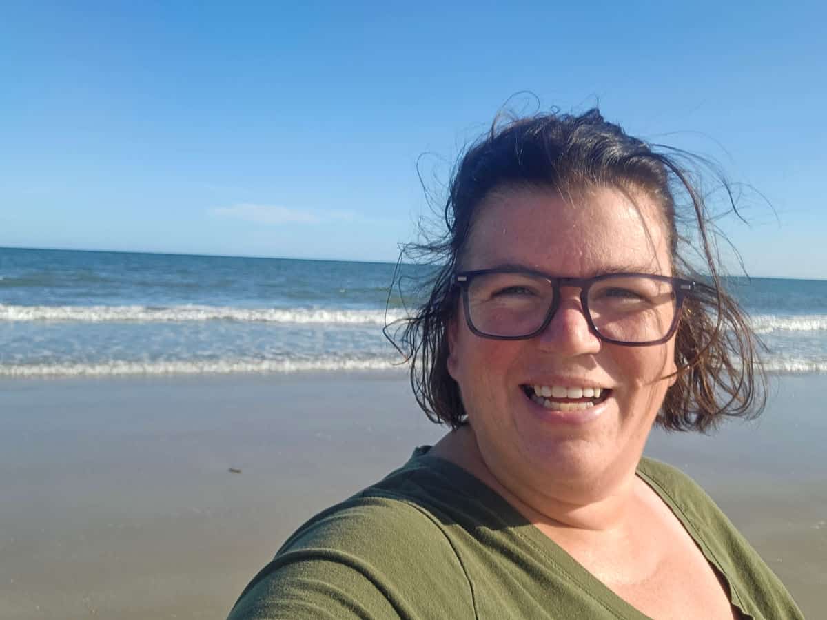 Tammilee on the beach