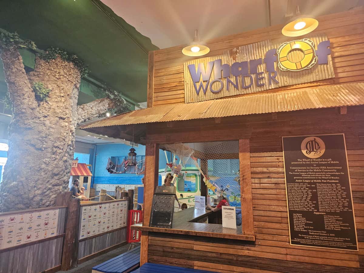 Wharf of Wonder exhibit