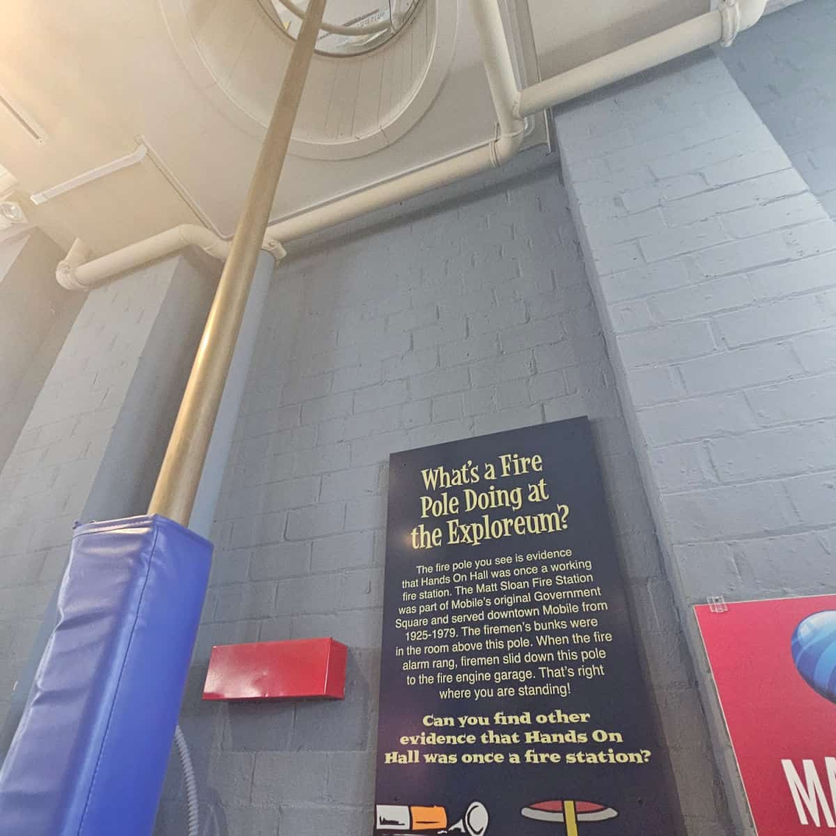 firepole in the Exploreum