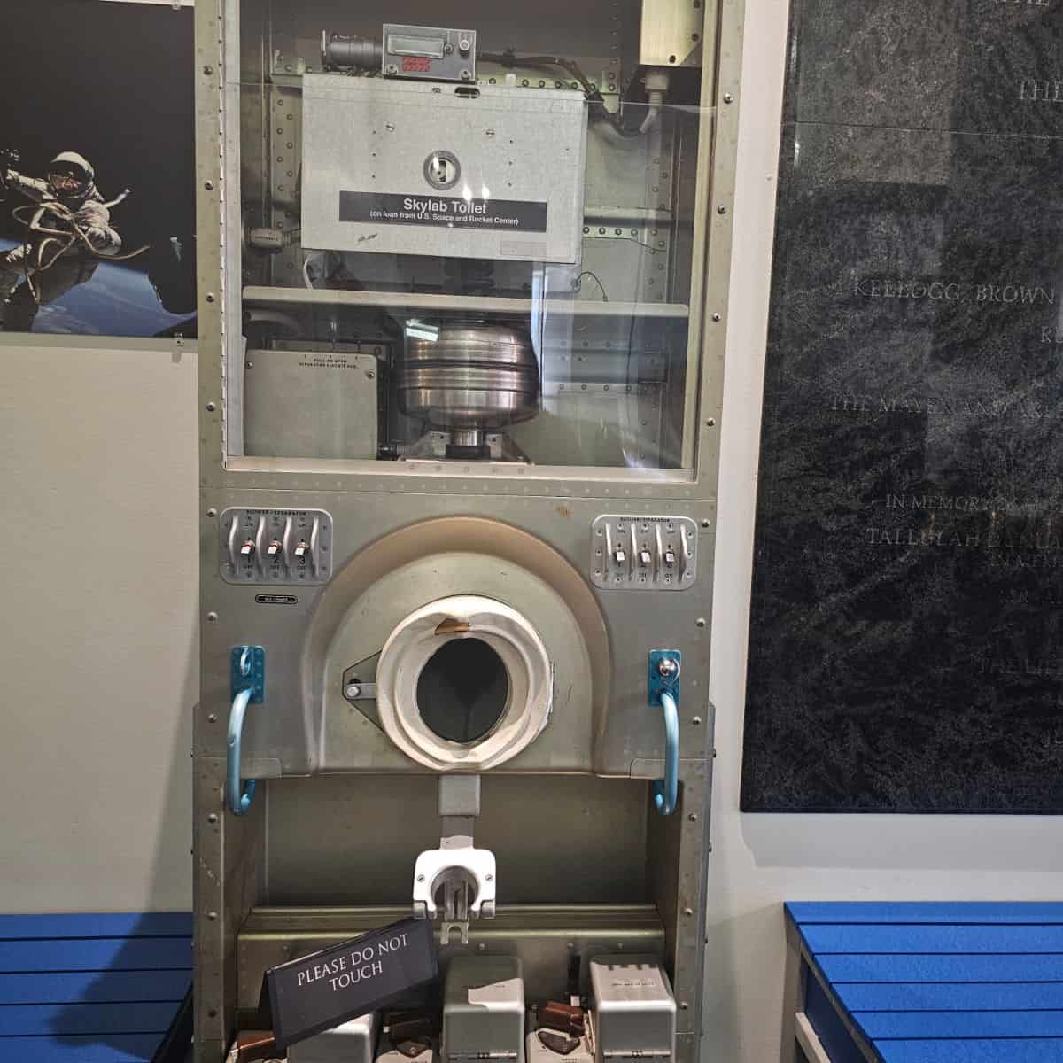 skylab toilet display