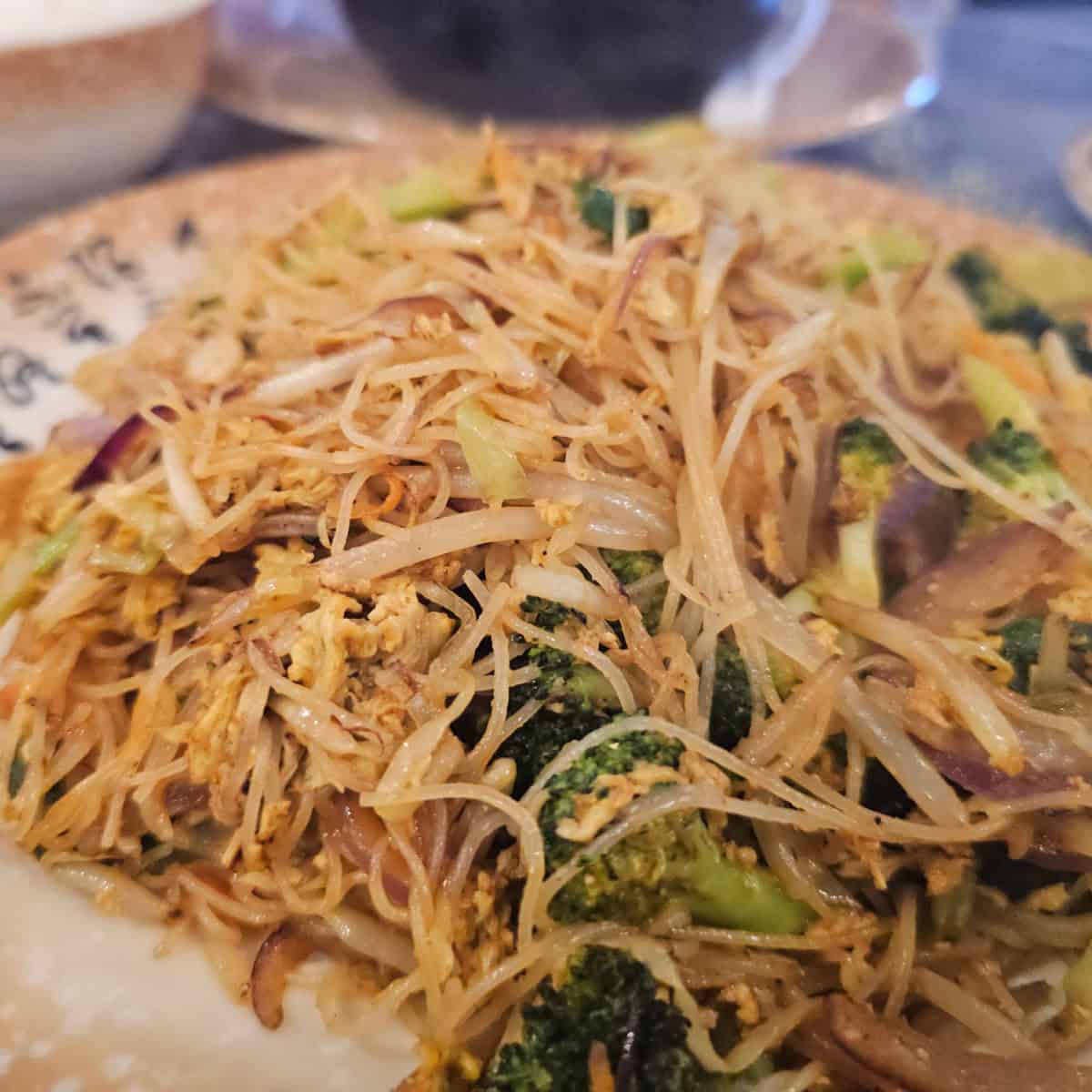 noodle dish with vegetables